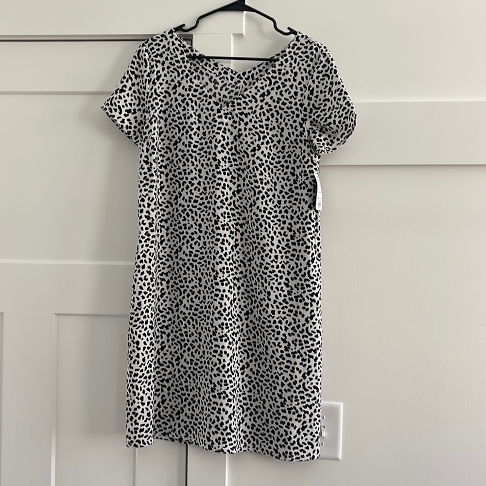 NWT Leopard Shift Dress